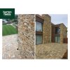 Natural Quartzite Drystone Walling in Golden Colour - Per Crate