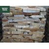Natural Quartzite Drystone Walling in Golden Colour - Per Crate