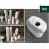 Natural White Marble Monolith Water Feature: Pre-Drilled - 400mm