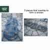 Waterfall Water Feature, The Rapids Natural Stream Pre-Formed 3 Piece Resin Feature.