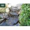 Waterfall Water Feature, The Victoria Falls Natural Stream Pre-Formed 1 Piece Resin Feature.