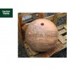 Natural Marble Pre-Drilled 50cm Dia Sphere in Sunset Colour - Complete Water Feature Kit