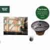 Natural Sandstone Pre-Drilled 40cm Dia Sphere in Rainbow Colour - Complete Water Feature Kit