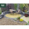 Granite Effect Shot Blast Cobbles,  Dark Grey - 10cm x 10cm