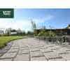 Granite Effect Shot Blast Cobbles, Silver 10cm x 10cm