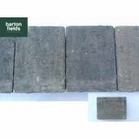 Contemporary Paving Cobble Setts in Graphite Blend Colour - Size: 105x140x50mm