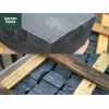 Natural Limestone Cobblestones, Black - 10cm x 10cm