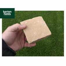 Natural Sandstone Paving Cobbles in Harvest Blend Colour - 100x100x40-60mm