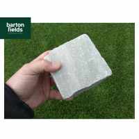 Natural Sandstone Paving Cobbles in Silver Mist - 100x100x40-60mm