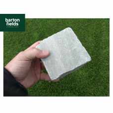 Natural Sandstone Paving Cobbles in Silver Mist - 100x100x40-60mm
